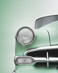 Poster - US classic car 1954 Bel Air Powerglide