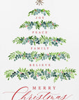 Plakat - Christmas tree of wishes