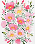 Poster - Winterlynn bouquet in pink