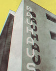 Poster - Bauhaus Dessau architecture in vintage magazine style