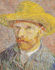 Plakat - Self Portrait With Straw Hat