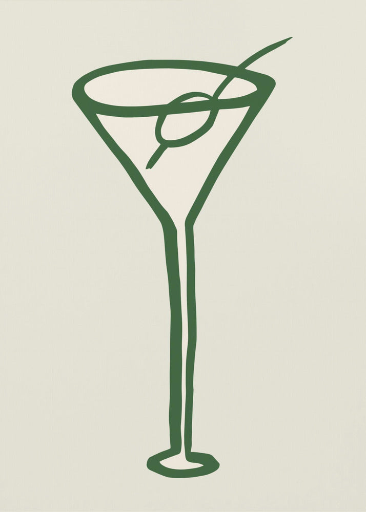 Poster - Cocktail Green