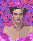 Poster - Frida in Purple