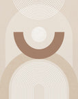 Poster - Beige Mid Century Poster No.1