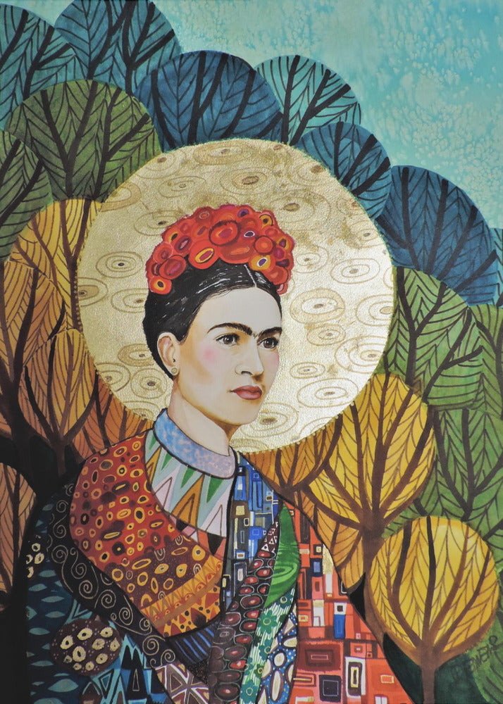 Plakat - Frida Loves Klimt