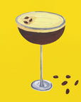 Poster - Espresso Martini Buttercup Yellow