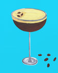 Poster - Espresso Martini Sky Blue