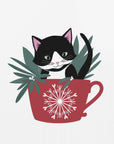 Poster - My cat Coco in a holiday mug