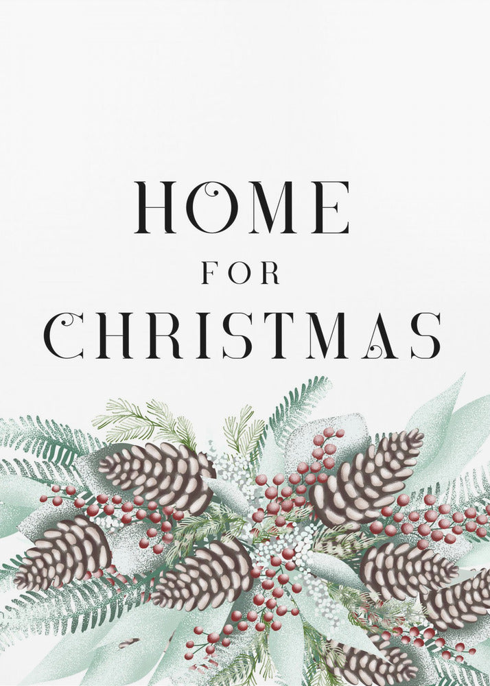 Plakat - Home for Christmas