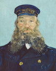 Plakat - Vincent Van Gogh's Portrait of Postman Roulin (1888)