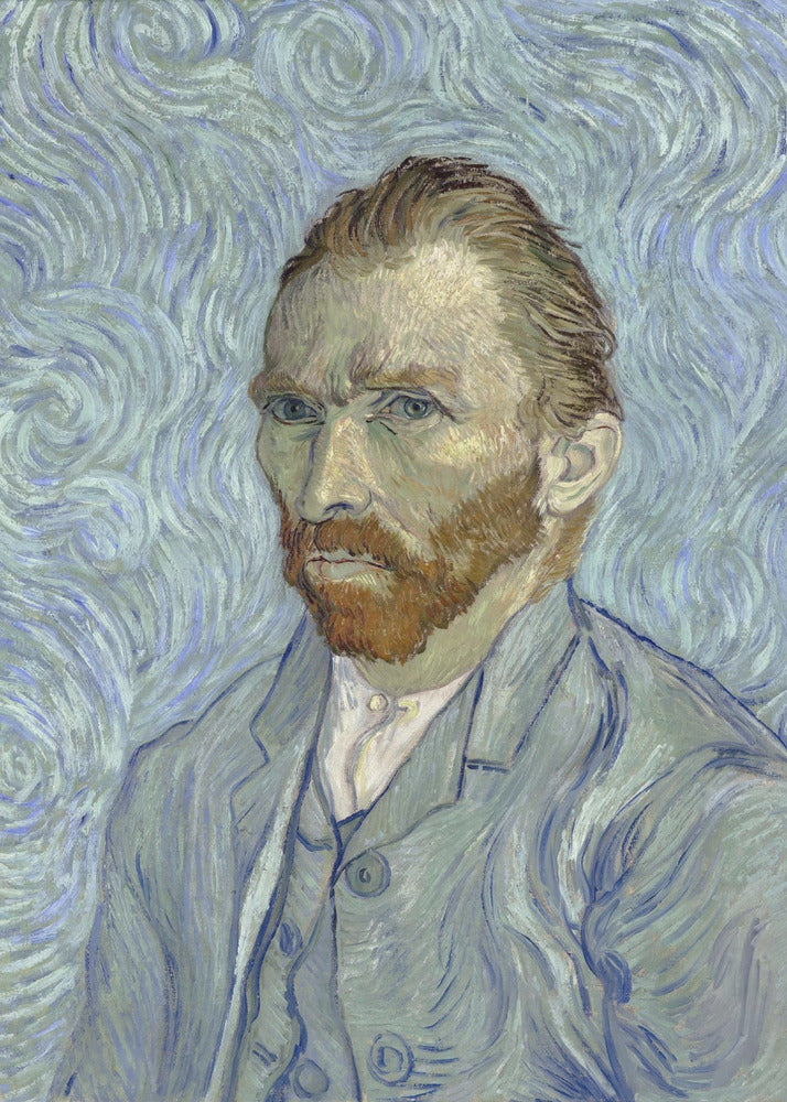 Poster - Vincent Van Gogh&#39;s Self Portrait (1889)