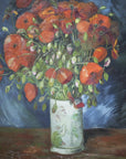 Poster - Vincent Van Gogh's Vase With Poppies (1886)