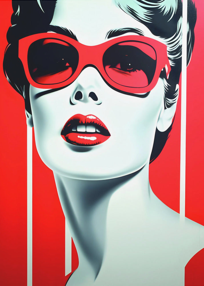 Poster - Lady In Red