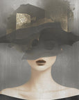 Plakat - Lady In Hat No 2