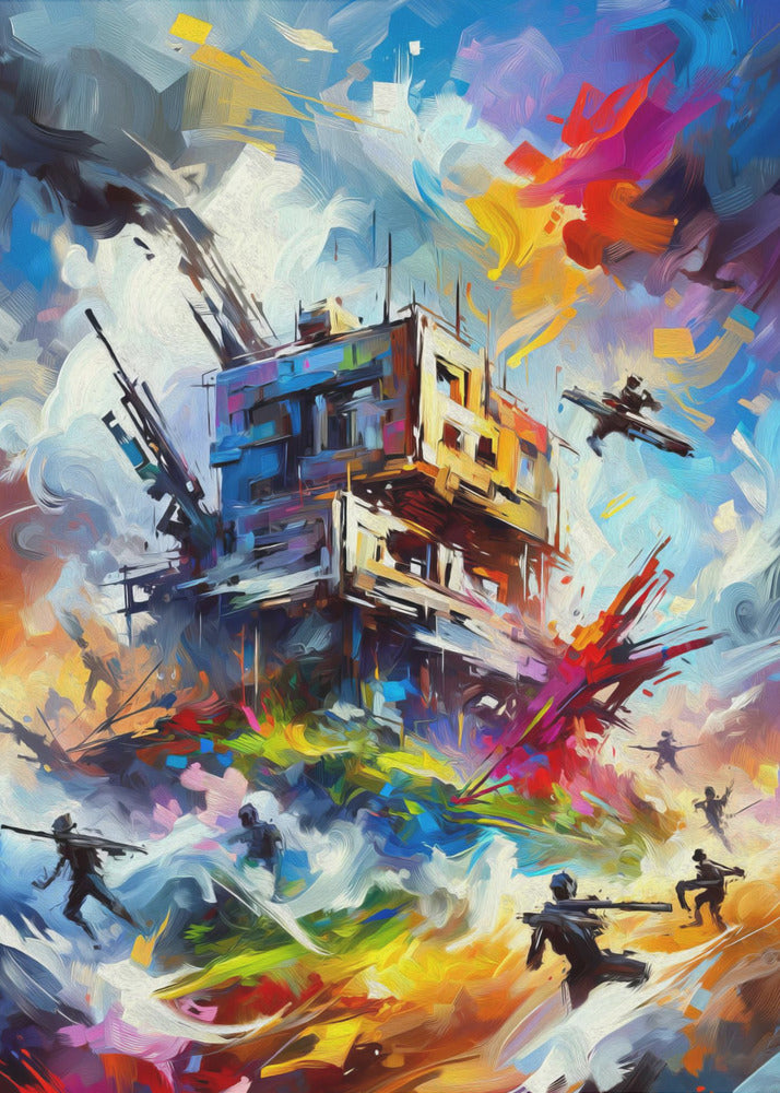 Poster - Fortnite Abstract