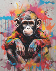 Plakat - Monkey Pop Art