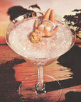 Poster - Glitter Pink Margarita