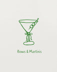 Poster - Green Bows and Martinis