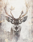 Poster - Deer Ink Illustration 04