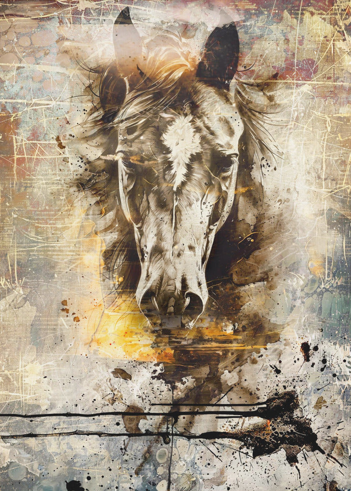 Plakat - Horse Illustration 03