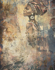 Plakat - African Ethnic Art Poster 01