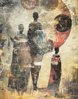 Plakat - African Ethnic Art Poster 04