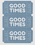 Plakat - Blue Good Times