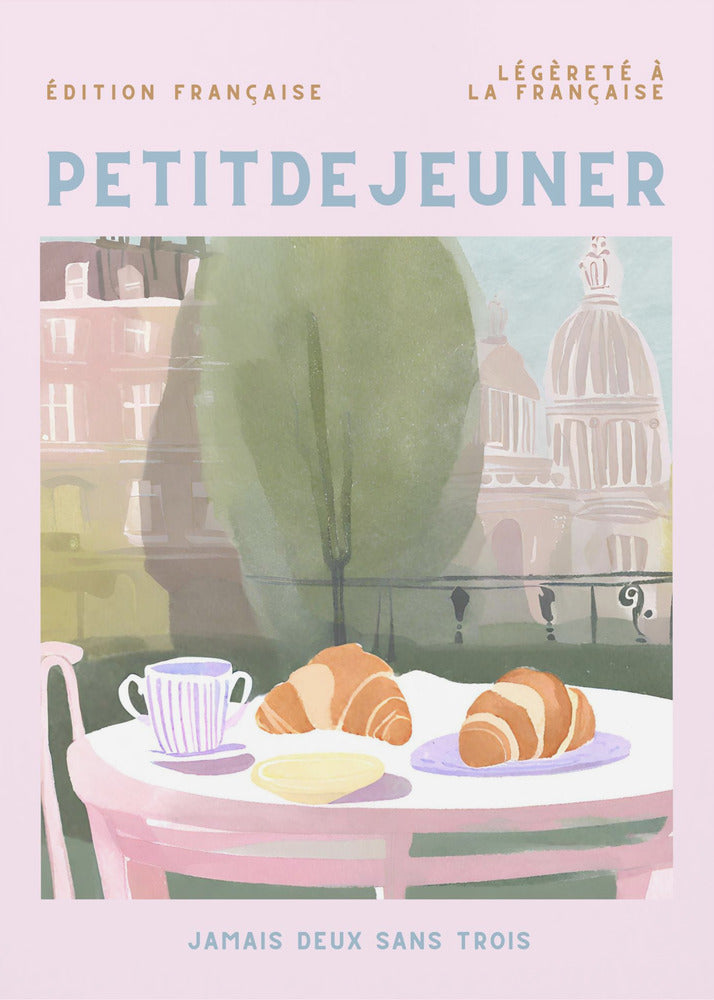 Plakat - Petit Dejeuner