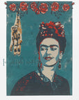 Poster - Frida with Monkey