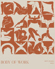 Poster - Body of Work (terracotta)