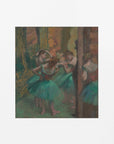 Plakat - Dancers, Pink and Green No.2