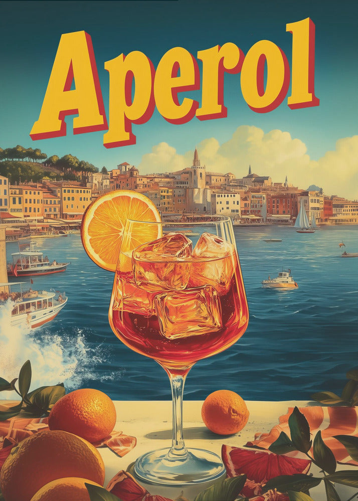 Plakat - Aperol Vintage Commercial