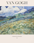 Poster - Landscape From Saint Rémy (1889)