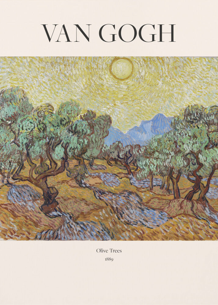 Poster - Olive Trees (1889)