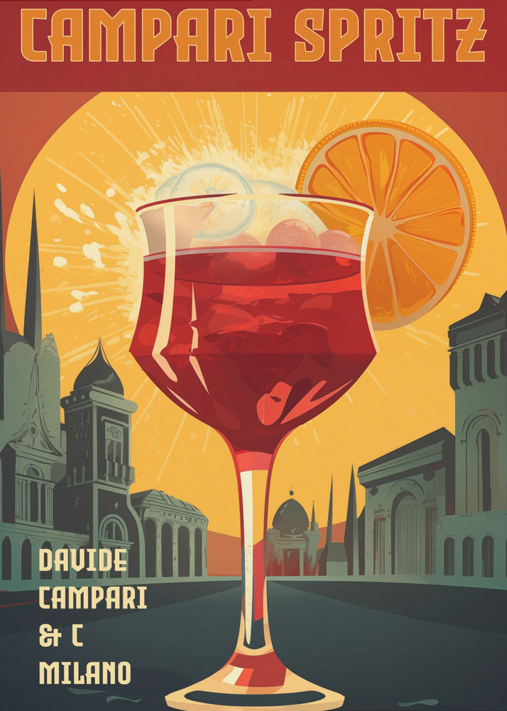 Plakat - Campari Spritz