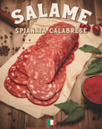 Plakat - Salame Spianata Calabrese