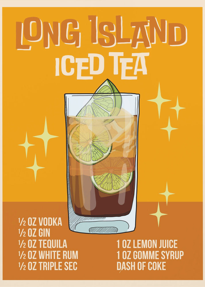 Plakat - Long Island Iced Tea