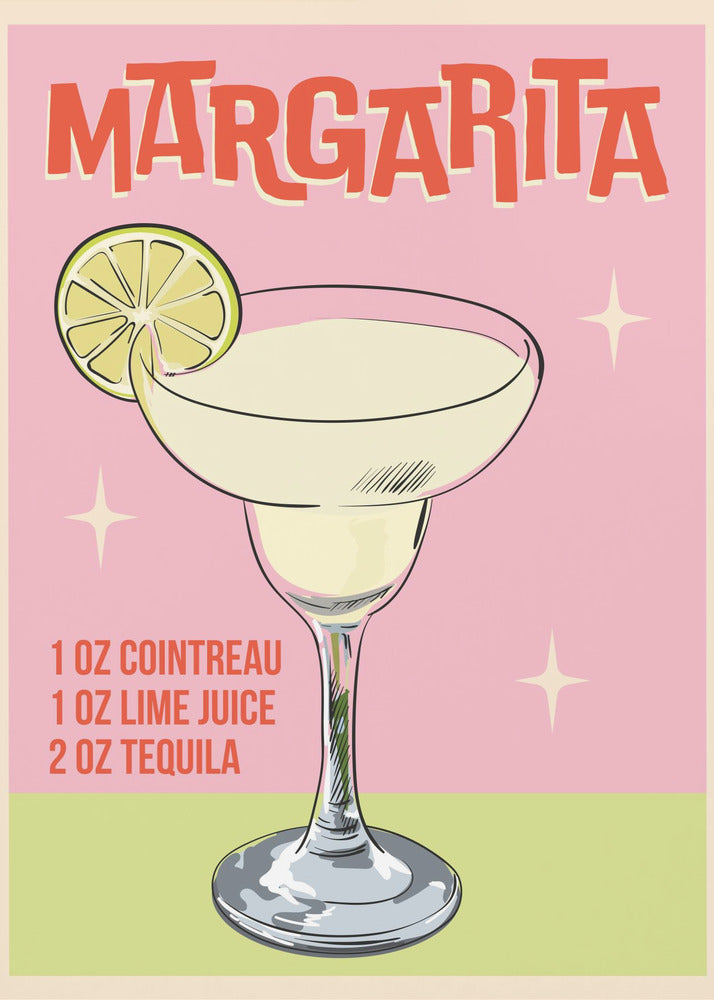 Plakat - Margarita Cocktail