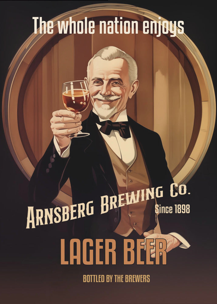 Plakat - Lager Beer