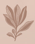 Poster - Mocha Foliage