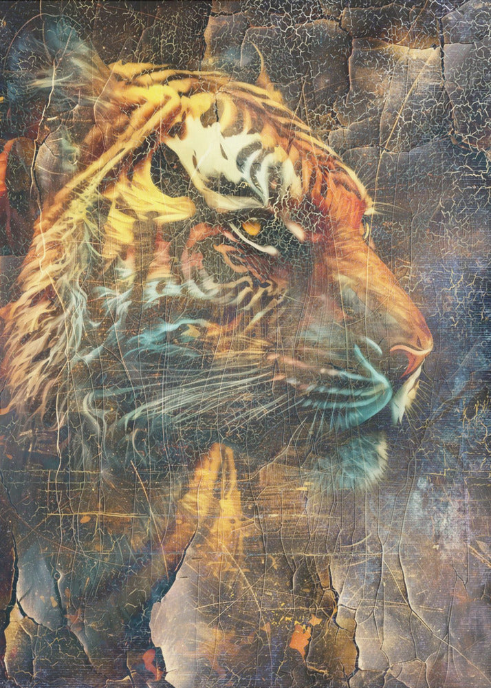 Plakat - Tiger Art   Animal Stylish 3