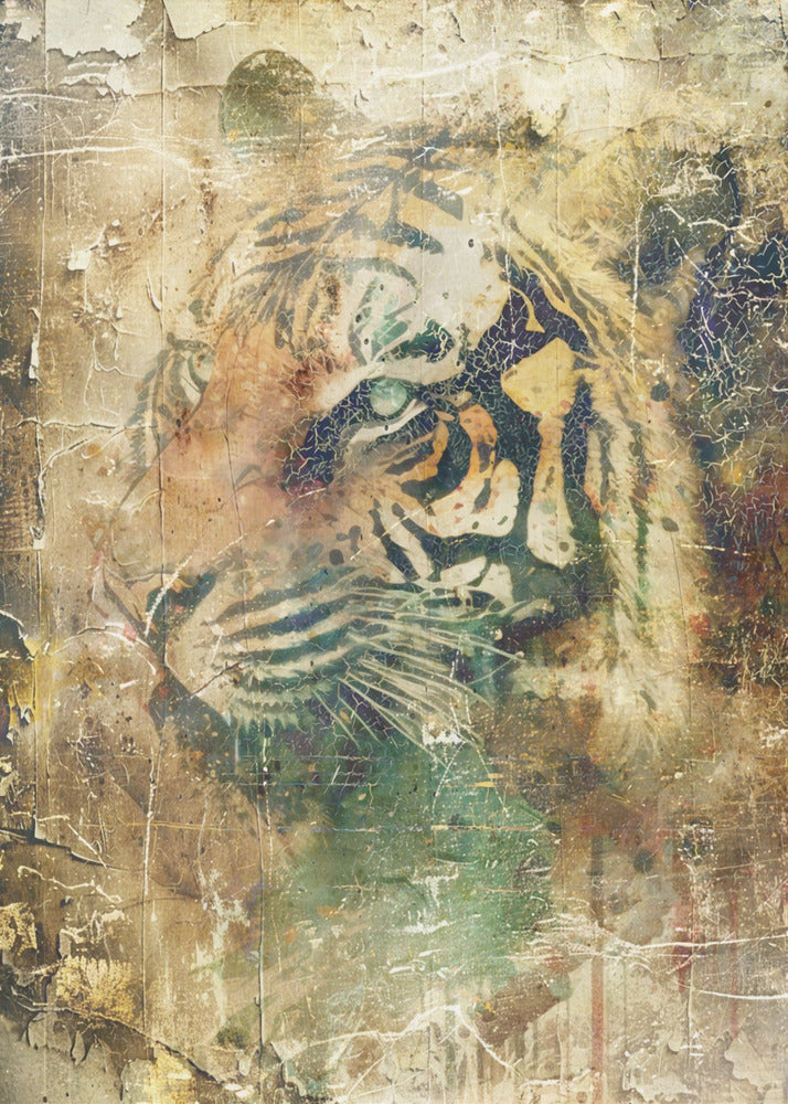 Plakat - Tiger Art   Animal Stylish 6