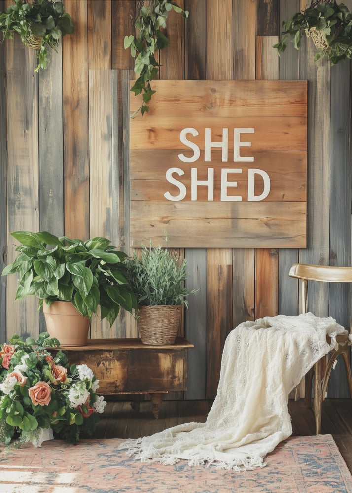 Plakat - She Shed No. 2