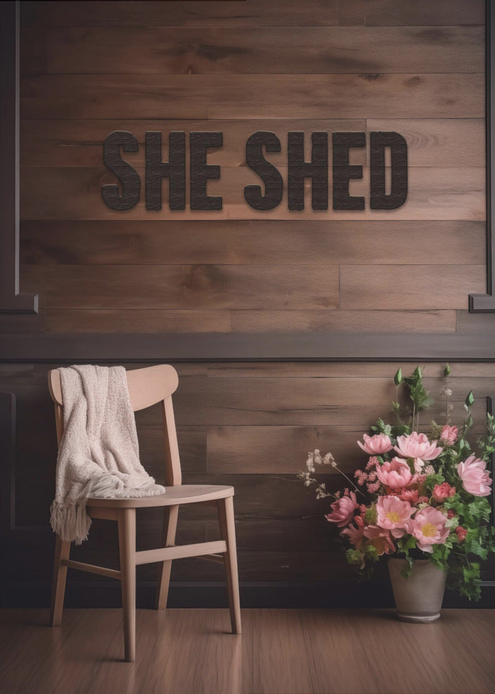 Plakat - She Shed No. 3