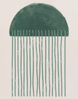 Poster - Emerald Suspicious Jellyfish