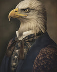 Plakat - Bald Eagle Portrait