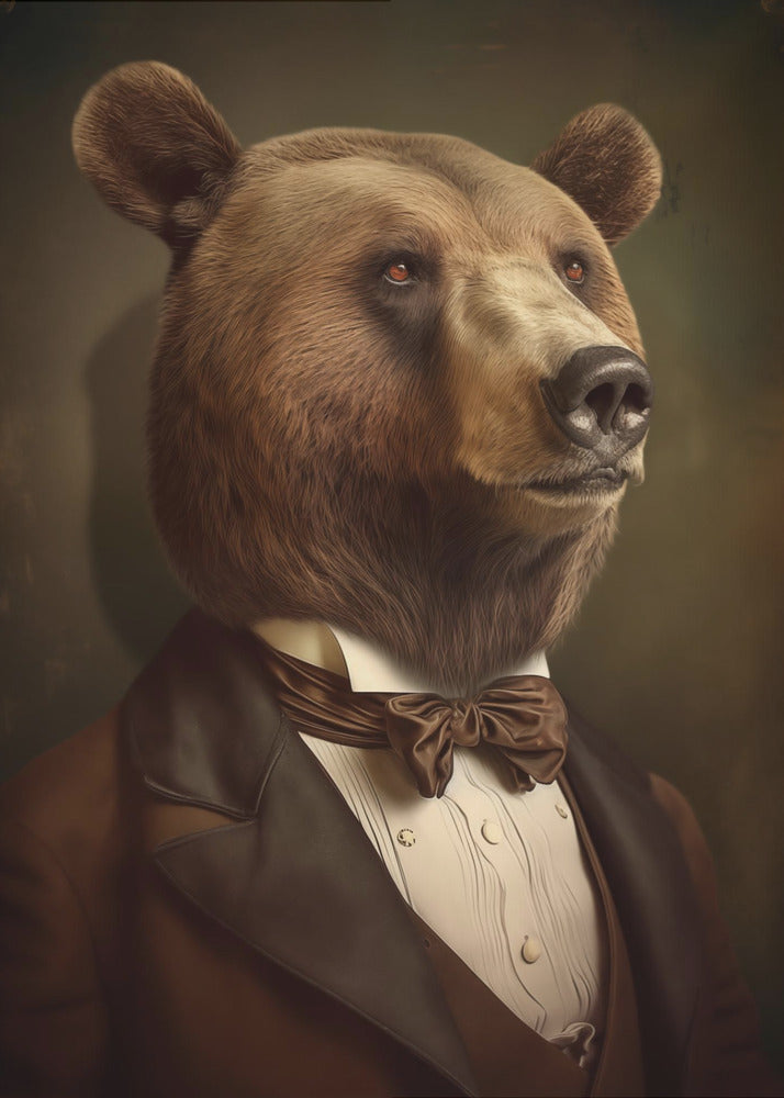 Plakat - Bear Portrait