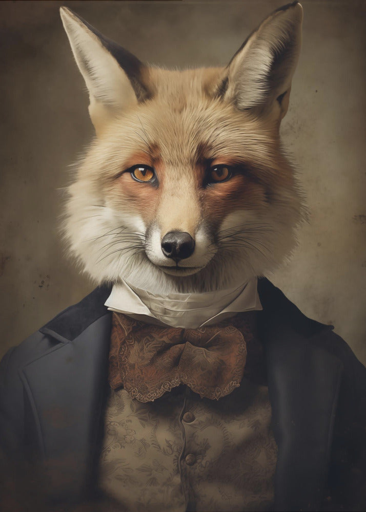 Plakat - Fox Portrait