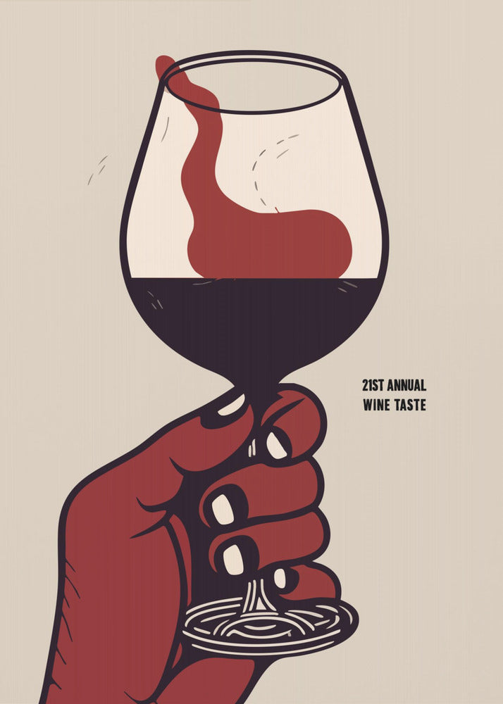 Plakat - 21st Annual Wine Taste