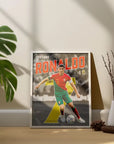 Plakat - Cristiano Ronaldo spilleklar - admen.dk